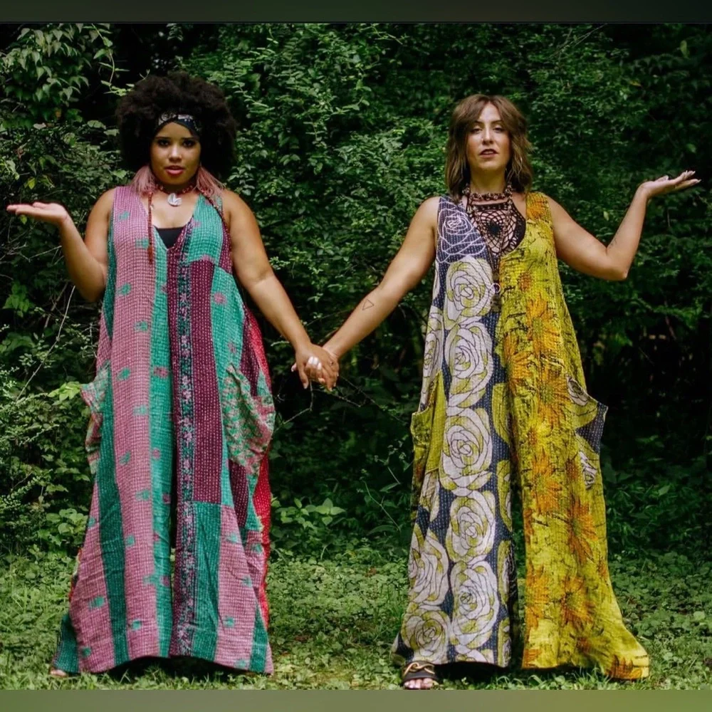 Kantha Bae Harmony Bohemian Wide-Leg Jumpsuit - Picture 2 of 14